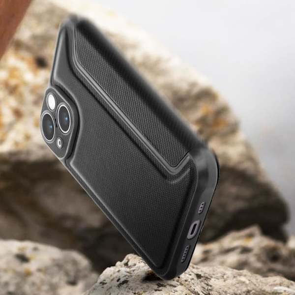 iPhone 14 Folio Cover, Razor Book Black Cover