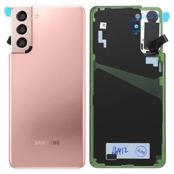 Original Samsung Galaxy S21 Plus batteriskal ersättningsdel roséguld Rose