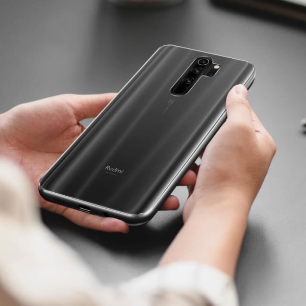 Filmit Xiaomi Redmi Note 8 Pro Protection Etuosa Takaosa Antibakteerinen läpinäkyvä valkoinen