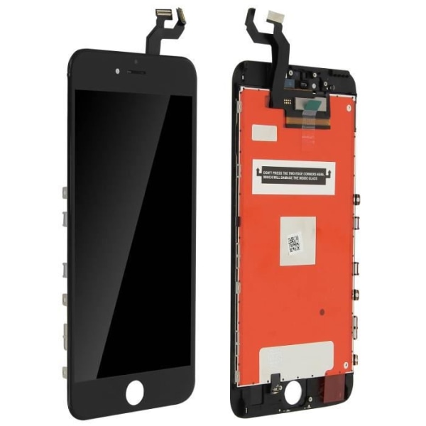 LCD-skærm - AVIZAR - iPhone 6S Plus - Komplet skærmenhed - Sort - 5,5 tommer Svart