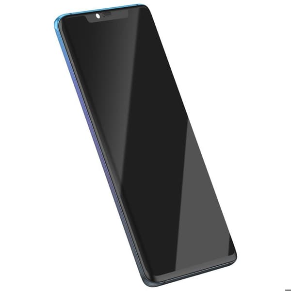 LCD-skärm + Touchglas för Huawei Mate 20 Pro med Blå Ram Blå