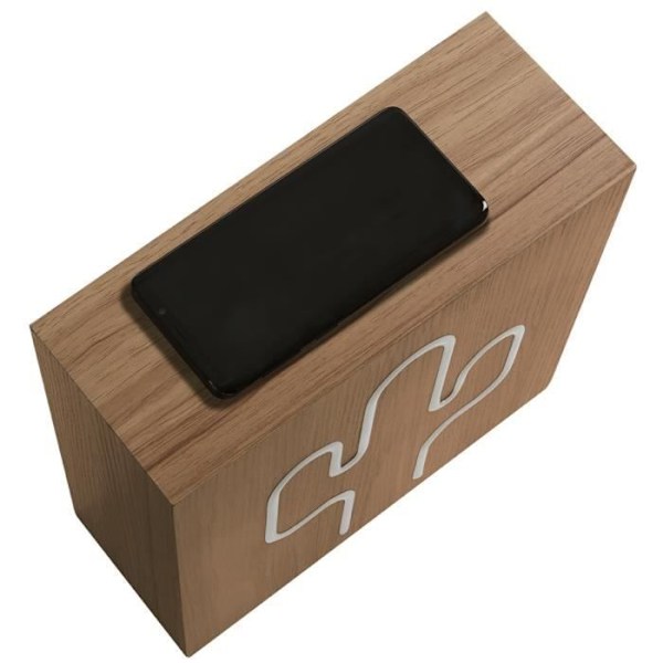 Bluetooth-kaiutin - BIGBEN INTERACTIVE - Neon Kaktus - Puu - Koko L - 15W Puu