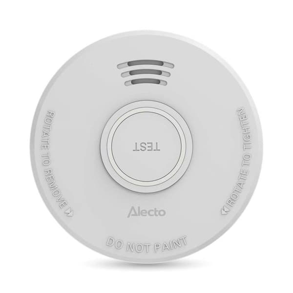 Alecto SD530 2X - Røgalarm - 5 Års Batteri - 2 Stykker Vit