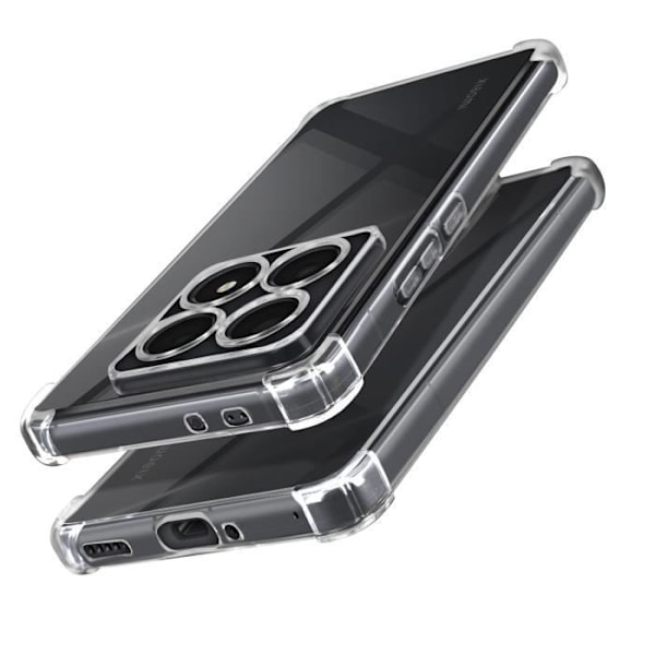 Stötsäker skal för Xiaomi 14T Pro med förstärkta hörn Mayaxess Transparent Transparent