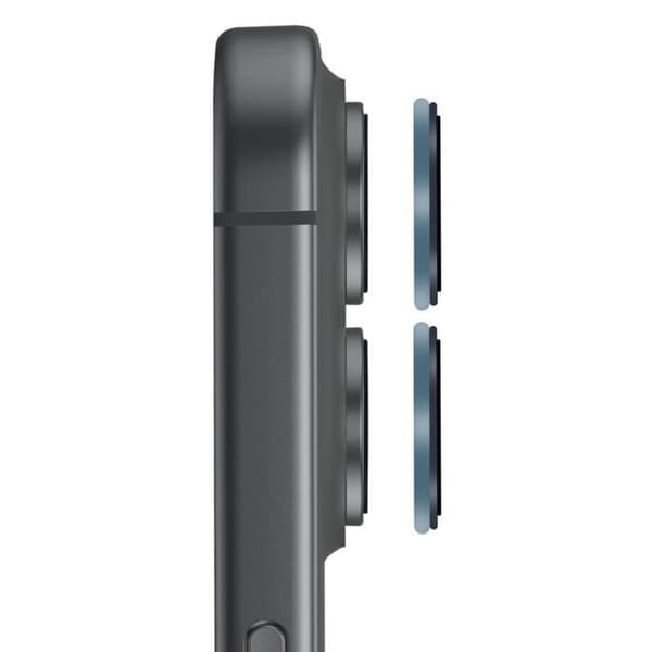 Härdat Glas Kamera för iPhone 16 Hårdhet 9H Repbeständig Blå Blå