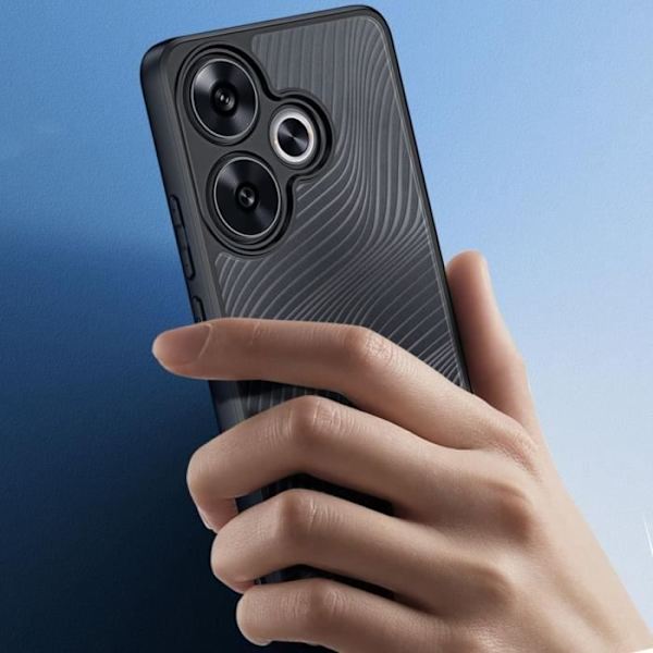 Kotelo Xiaomi Poco F6:lle - DUX DUCIS - Boreal Pattern - Iskunkestävä - Musta Transparent