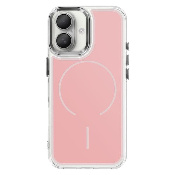 MagSafe-cover til iPhone 17 Ultra Forstærket Bi-materiale Beskyttelse Rosa Ros