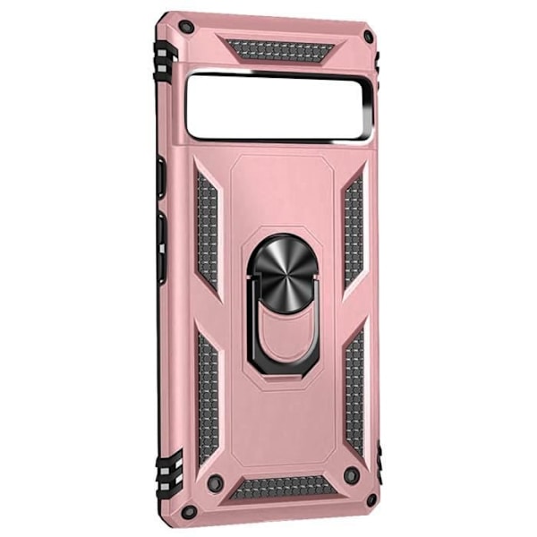 Google Pixel 7a Case Rose Gold Stand Ring Case