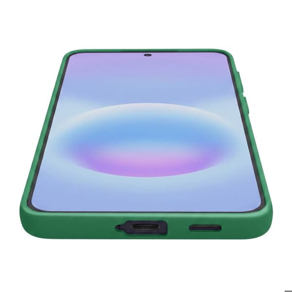 Samsung Galaxy A57 Silikone Cover Forstærket Kamera Grøn Grön