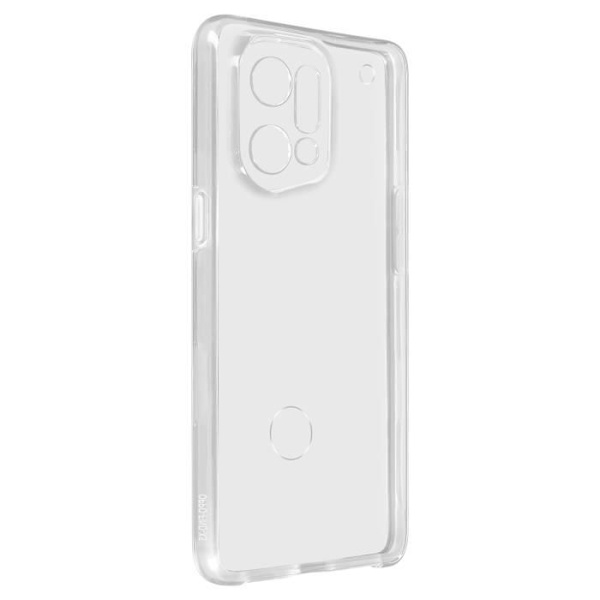 AVIZAR helfodral till Oppo Find X5 - Mjuk - Transparent - 360° skydd Transparent