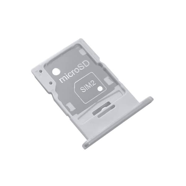 SIM-kortbakke til Samsung Galaxy M34 Dual Nano SIM Silver Grå