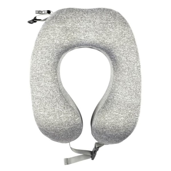 Rejsepute "Memory Foam" 27cm Grå Grå