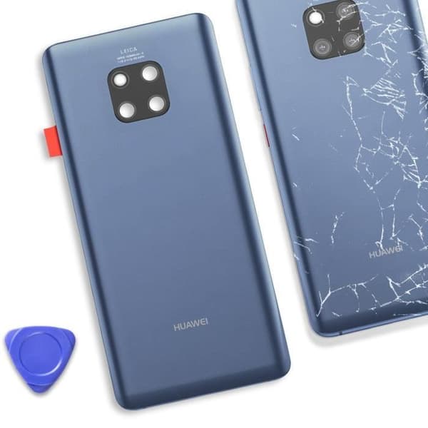 Ersättningsbakglas för Huawei Mate 20 Pro Blå Natt Blå