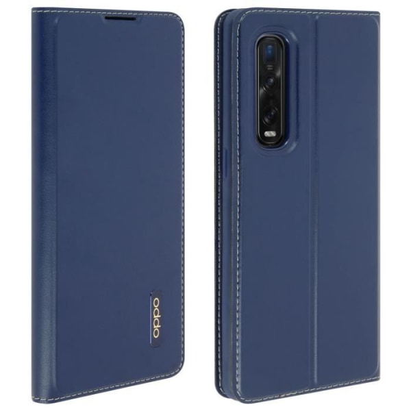 Oppo Find X2 Pro Case -korttikotelon tuki Standby Original Night Blue