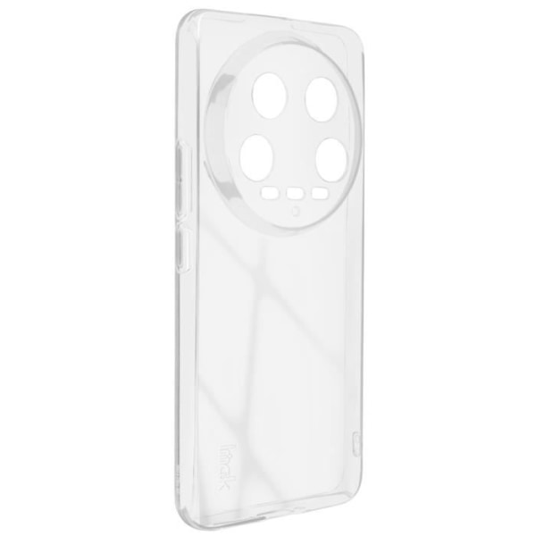 Silikonfodral - IMAK - Xiaomi 14 Ultra - Skyddat kamerablock - Smal design - Transparent Transparent