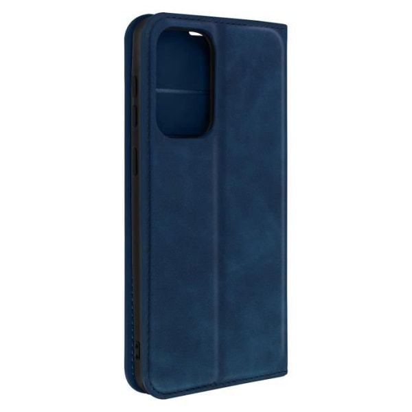 Samsung Galaxy A33 Soft Touch Magnetic Folio Fodral Videostöd midnattsblå midnattsblå