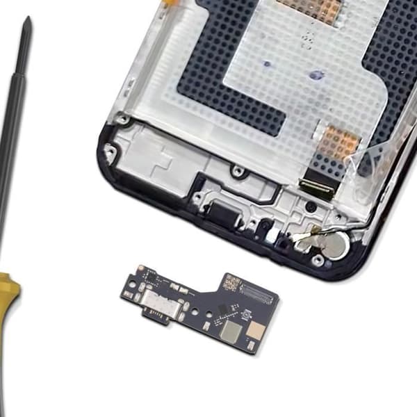 USB-C Oplader Connector - Xiaomi Redmi 13 4G - Poco M6 - Sort - CE og RoHS kompatibel Svart