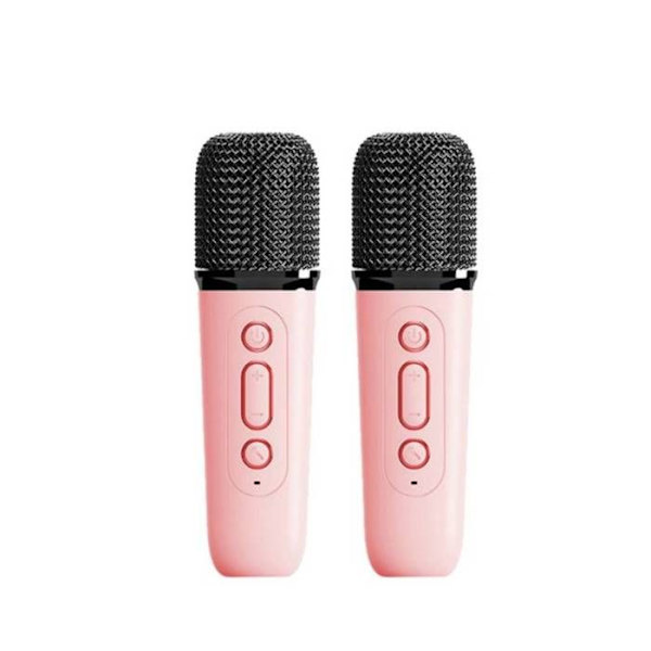 Bluetooth 5.3 Mini Karaoke Højttaler Model Taylor Rose Rosa