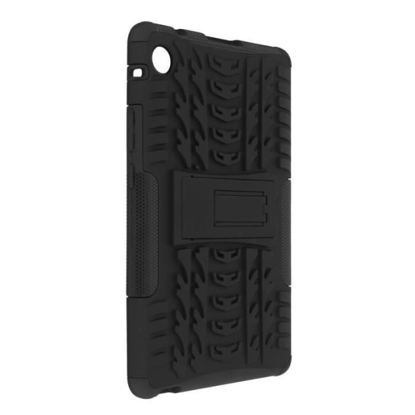 Coque - AVIZAR - Huawei MatePad T8 - Indbygget stand - Reliefdesign - Sort Svart