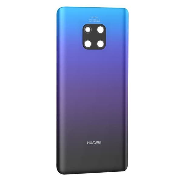 Bagside - Huawei Mate 20 Pro - Original - Service Pack - Blå Blå