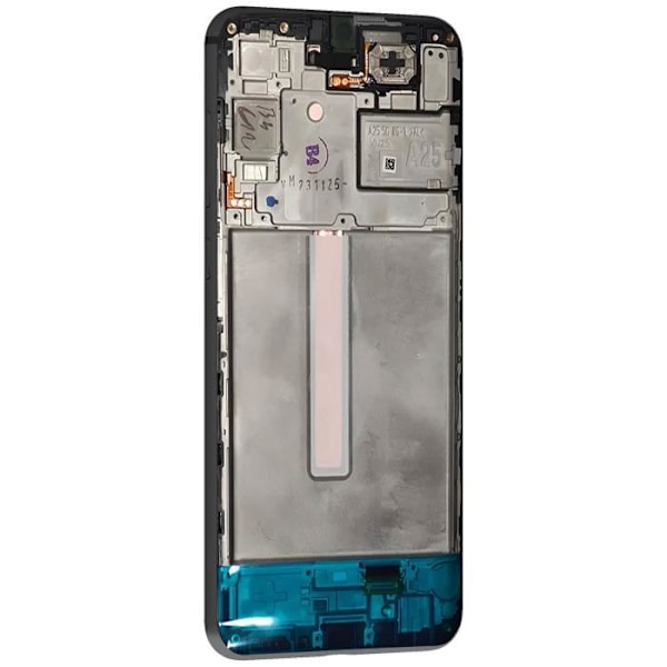 Komplett enhet för Samsung Galaxy S23 FE LCD + Touch Glass + Svart Samsung-chassi Svart