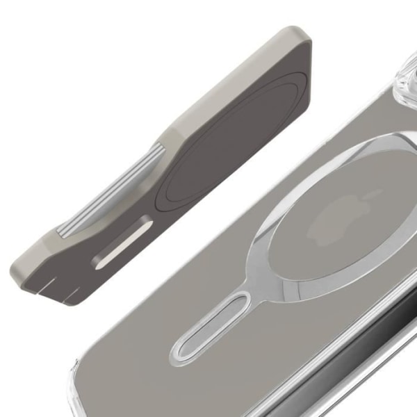 MagSafe Fodral för iPhone 15 Pro Max Presidio Perfect Clear Clicklock Speck Silver Transparent