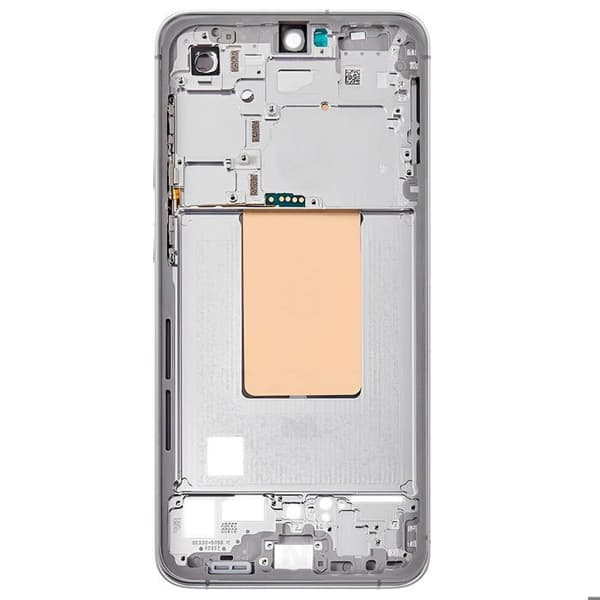 Ersättningscentralchassi för Samsung Galaxy S24 FE Silver Grå