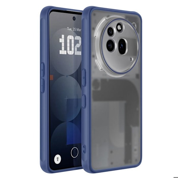 Stötprotective fodral för Nothing Phone 3a Pro med förstärkta hörn Blå Blå