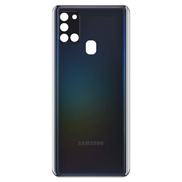 Samsung Galaxy A21s akun suojus Alkuperäinen Samsungin takakuori, musta