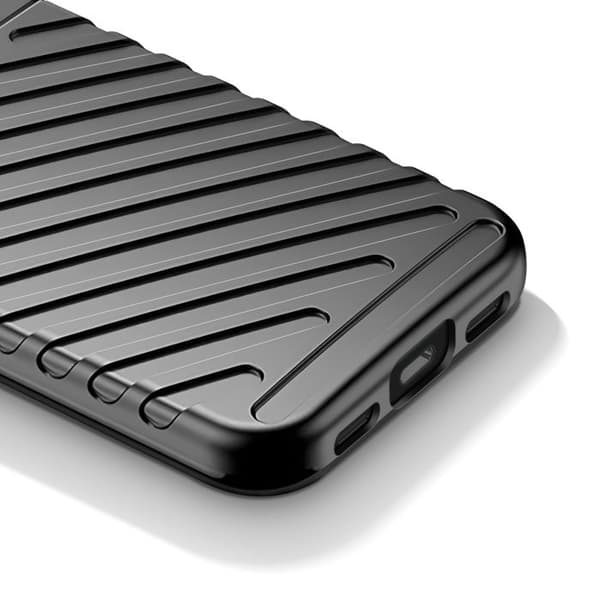 Coque - AVIZAR - Google Pixel 10 / 10 Pro - Stötsäker - Mjuk Silikon - Texturerad Svart Svart