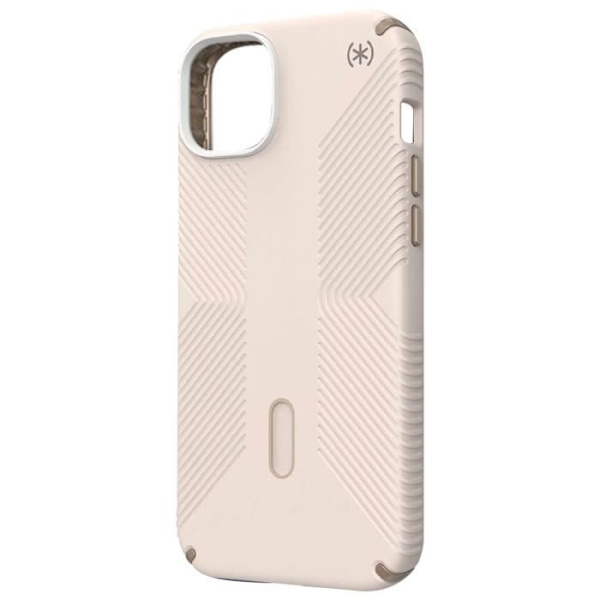 iPhone 15 Plus etui Presidio2 Grip Clicklock Speck Beige Beige