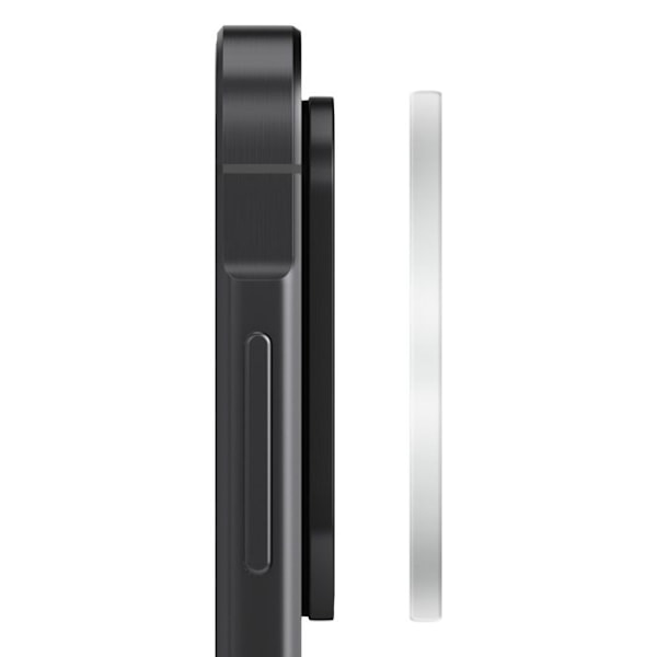 Paket med 2 härdade glas för kamera till Samsung Galaxy A56, 2.5D snedskuren, transparent Vit