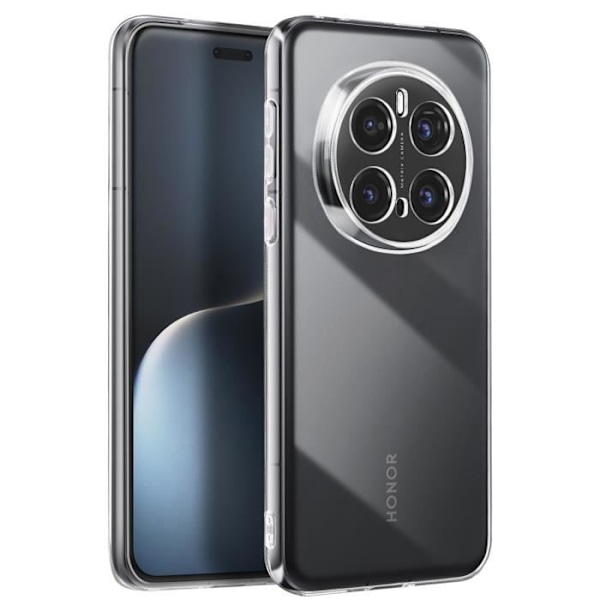Siliconfodral för Honor Magic 7 Pro, Transparent Akryl Baksida Transparent