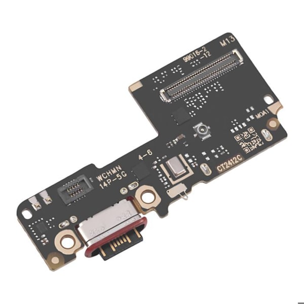 Opladerconnector og SIM-kortlæser til Xiaomi Redmi Note 14 Pro 5G Sort