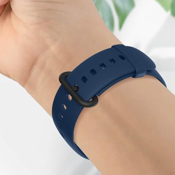 Armband för Xiaomi Redmi Watch 2 Lite / Redmi Watch 2 Bumper Silikonblå Blå