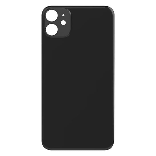 Udskiftning bagrude - AVIZAR - iPhone 11 - Sort Svart