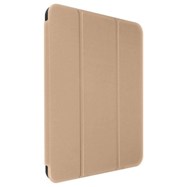 Hölster - Roséguld - iPad 10,9 2022 - Ekologisk läder - Video Stöd - Magnetiskt Tangentbord Rose guld