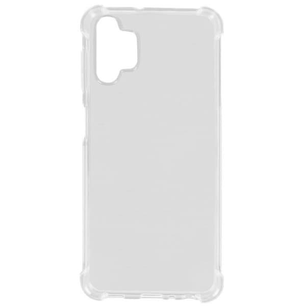 Coque - Akashi - Galaxy A32 - Blød - Stødabsorberende - Transparent Hvid Klar vit