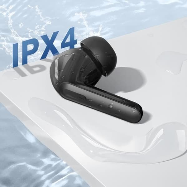 Bluetooth-hörlurar - BLUESTAR - Svart modell - 4,5h batteritid - IPX4 vattentäthet - Touchkontroll Svart