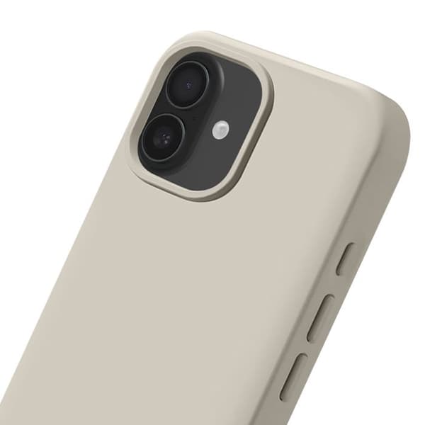 Skydd för iPhone 16 Plus Modell SolidX Stötsäker kompatibel med trådlös laddning Rhinoshield Beige beige