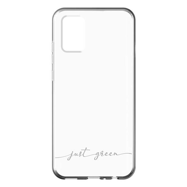 Taske til Samsung Galaxy A71 - JUST GREEN - Økologisk, komposterbar og biologisk nedbrydelig - Gennemsigtig Transparent
