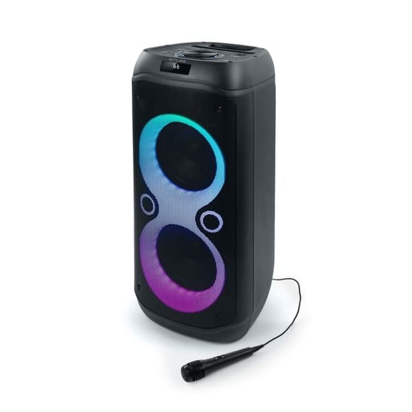 Bluetooth højtaler - MUSE - M-1937 DJ - 600 Watts - Multifarvet lys - Genopladeligt batteri