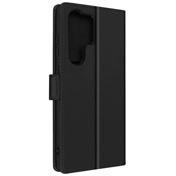 Suojakuori Samsung Galaxy S23 Ultralle - AVIZAR - Lompakko- ja videotuki - musta svart