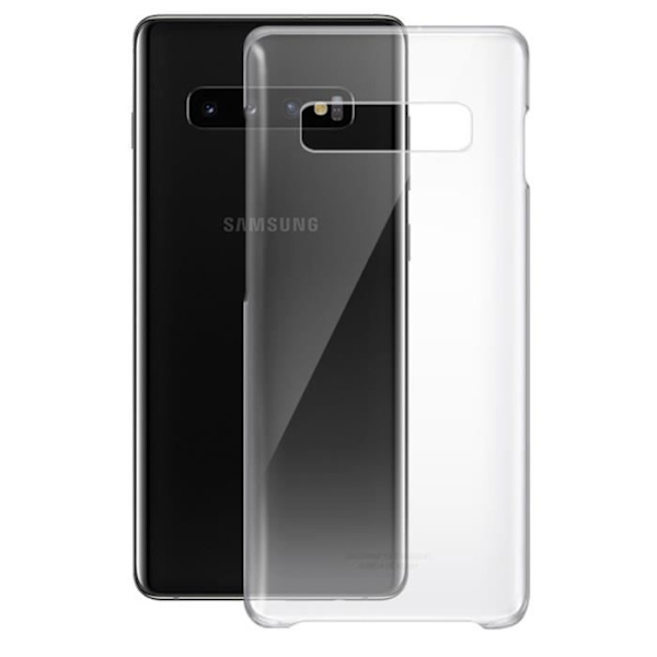 Coque - Samsung - Galaxy S10 Plus - Stiv - Gennemsigtig - Beskyttelse mod stød og ridser Klar vit