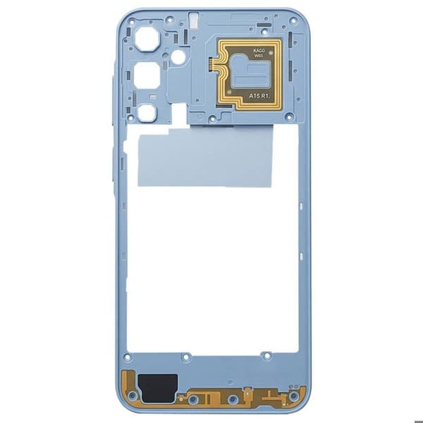 Erstatningscentralchassis til Samsung Galaxy A15 4G Blå Blå