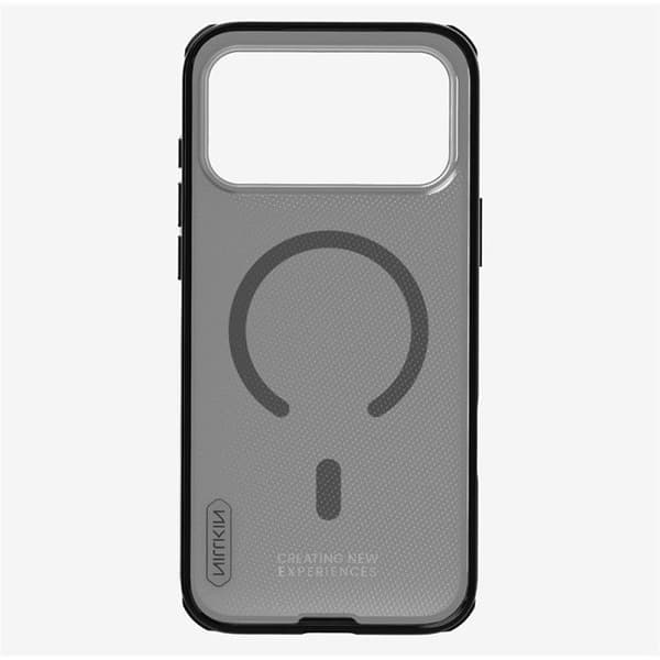 Cover til iPhone 17 Pro Max - TPU+PC, Sort Svart