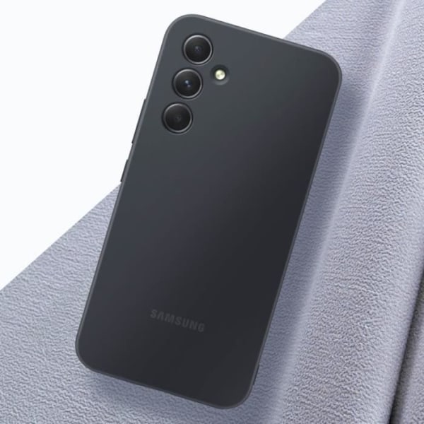 Etui til Samsung Galaxy A54 5G Soft Touch Silikone Cover Original sort Svart