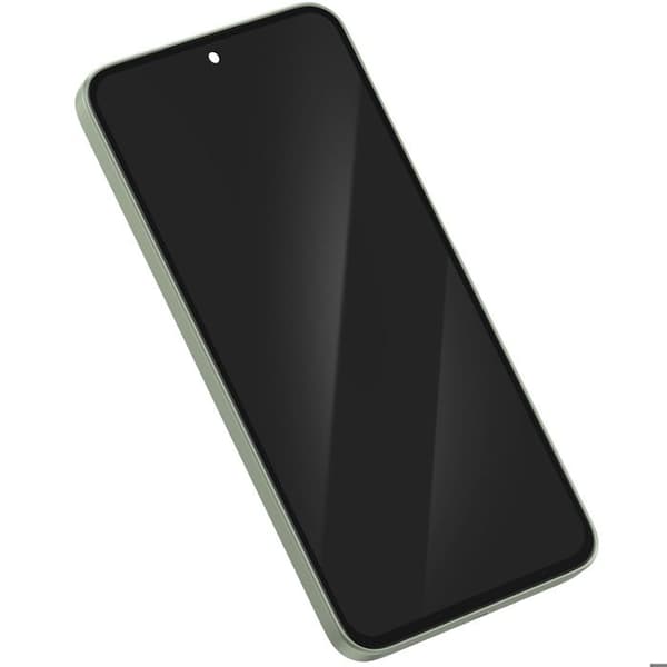 Skærm til Samsung Galaxy A36 LCD + Touchglas + Original Samsung Chassis Grøn Citrongul