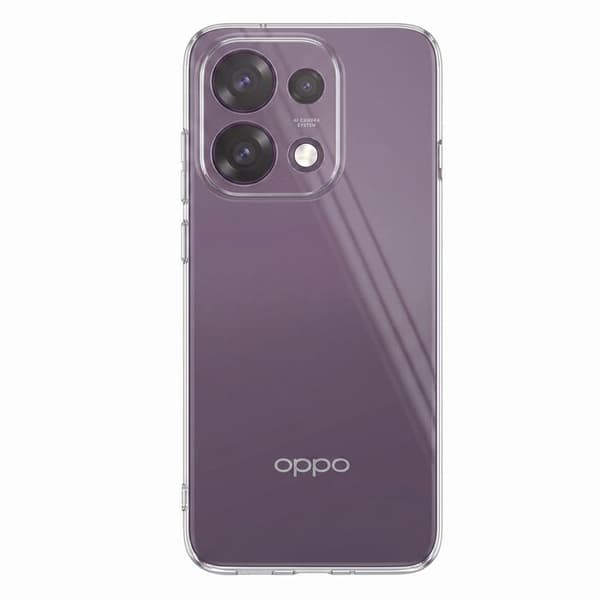 Siliconfodral för Oppo Reno 16F / 16 FS med 3D Pop Planet-design, Transparent Vit