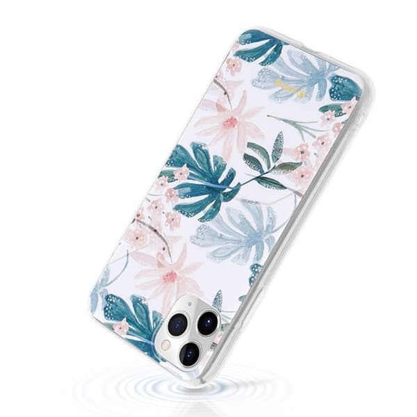 Telefoncase - Crong - Blomst - iPhone 11 Pro - Blomster mønster - Blød beskyttelse Doré